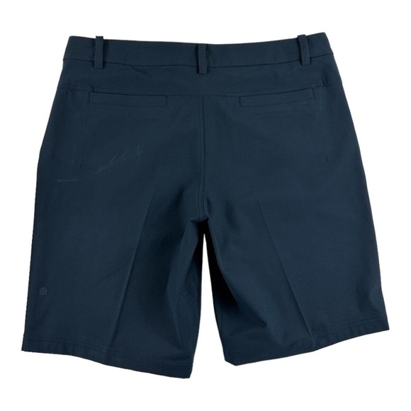 Lululemon Men’s The Works Short 11" Warpstreme LM7929S Dark Navy Size 36 Mint - Picture 5 of 6
